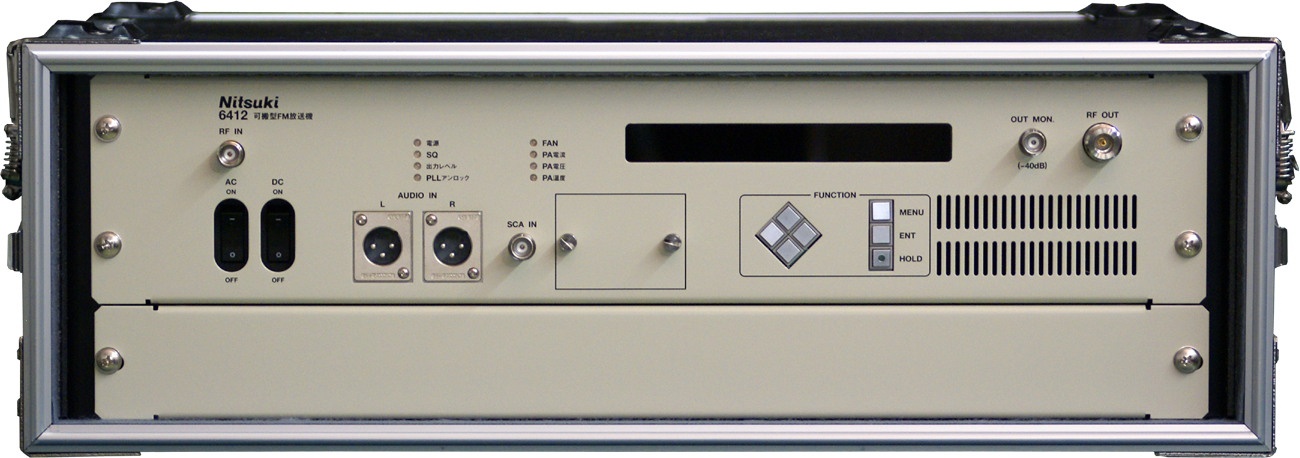 MODEL 6412: FM放送用送信機 (FM Transmitter) | 日本通信機