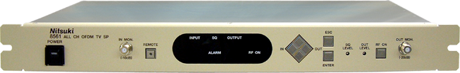 [写真] MODEL 8561/A: ALL CH OFDM TV シグナルプロセッサ