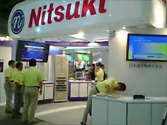 日本通信機 ケーブルテレビ2005 展示会 準備風景(2)