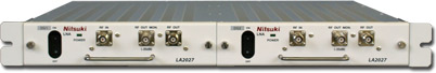 Mounted two head amplifiers (LA2027) on special case (LA20SR).