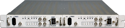 Mounted two reception conversion units (TC20U0)