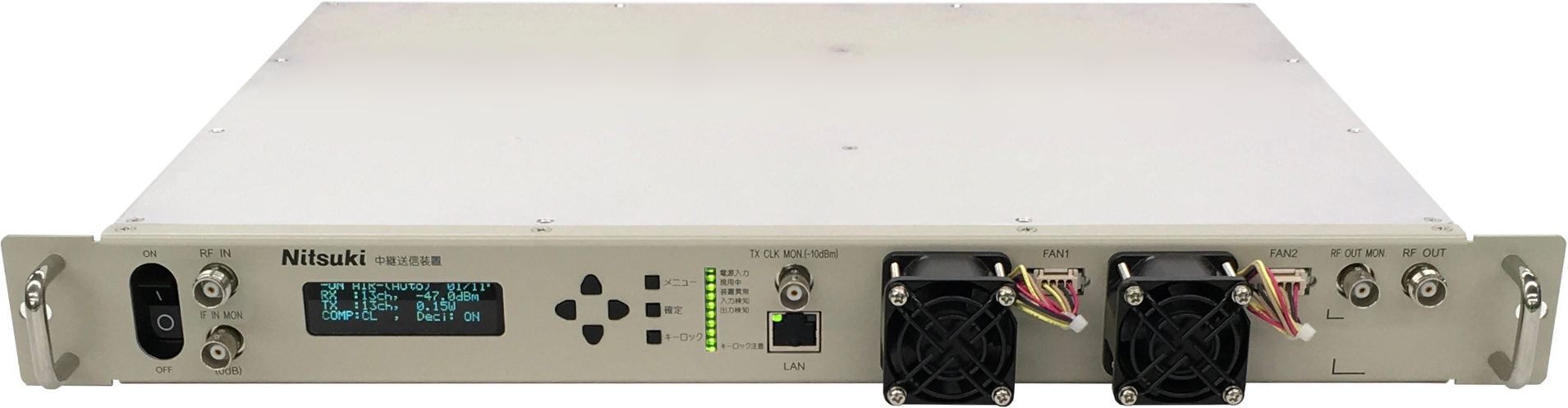 [pic] MODEL 6518: 地上デジタル放送 中継送信装置(補償器なし)