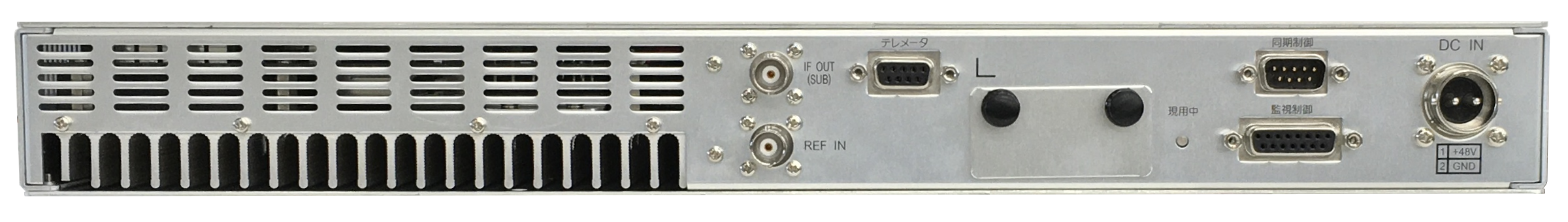 [pic] MODEL 6514 シリーズ: 地上デジタル放送 送信装置 背面