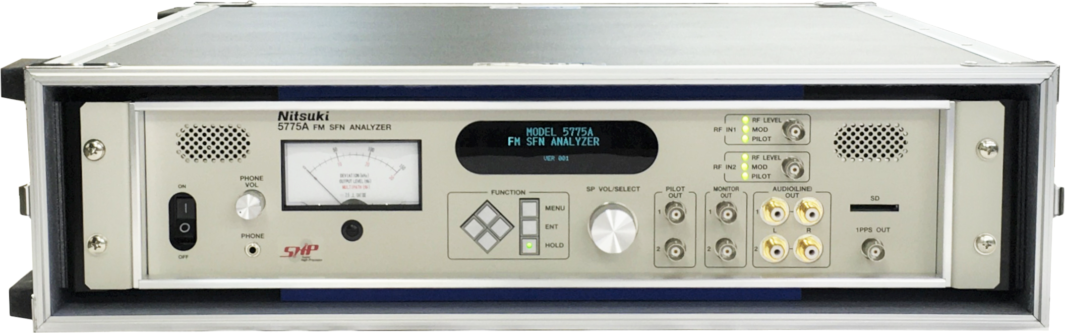 [写真] MODEL 5775: FM同期放送測定器 (FM SFN ANALYZER)
