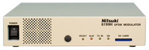 [製品写真] MODEL 6199H: 館内自主放送システム OFDM変調器内蔵HD/SDエンコーダ